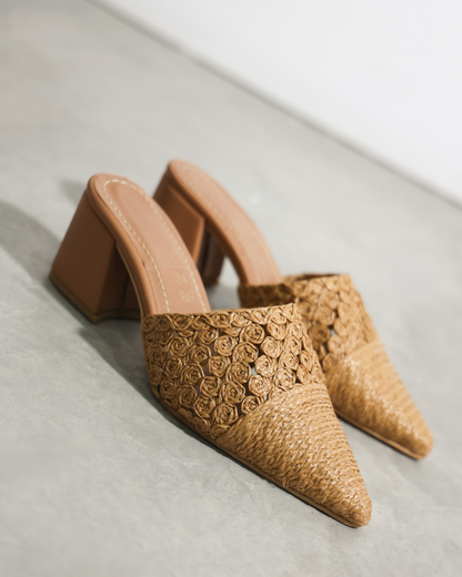 857R Zapatilla Textil Natural