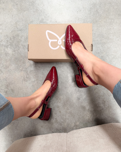 2520R Zapatilla Sintético Vino