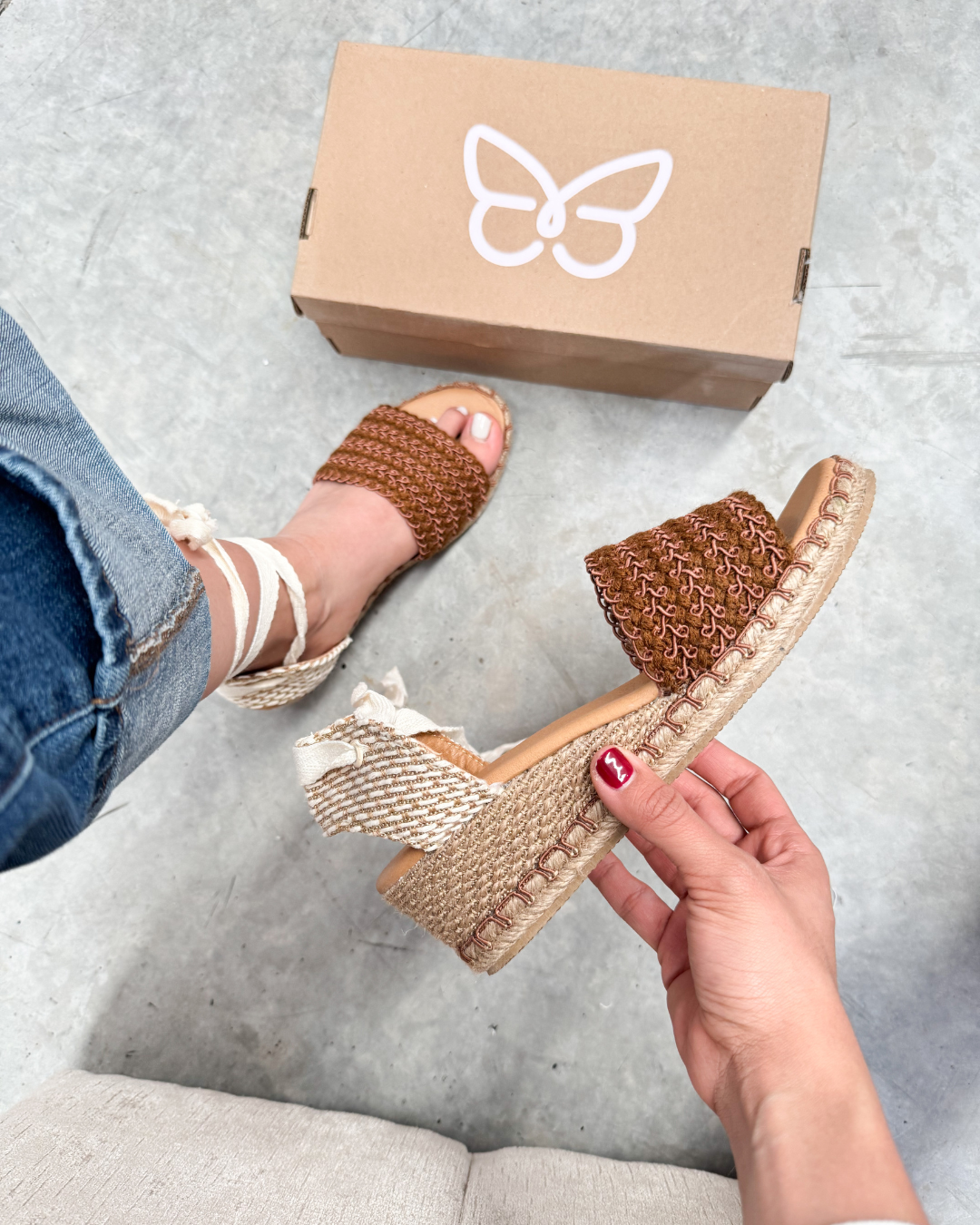 208Y Sandalia Sintético Yute Ochos Melle