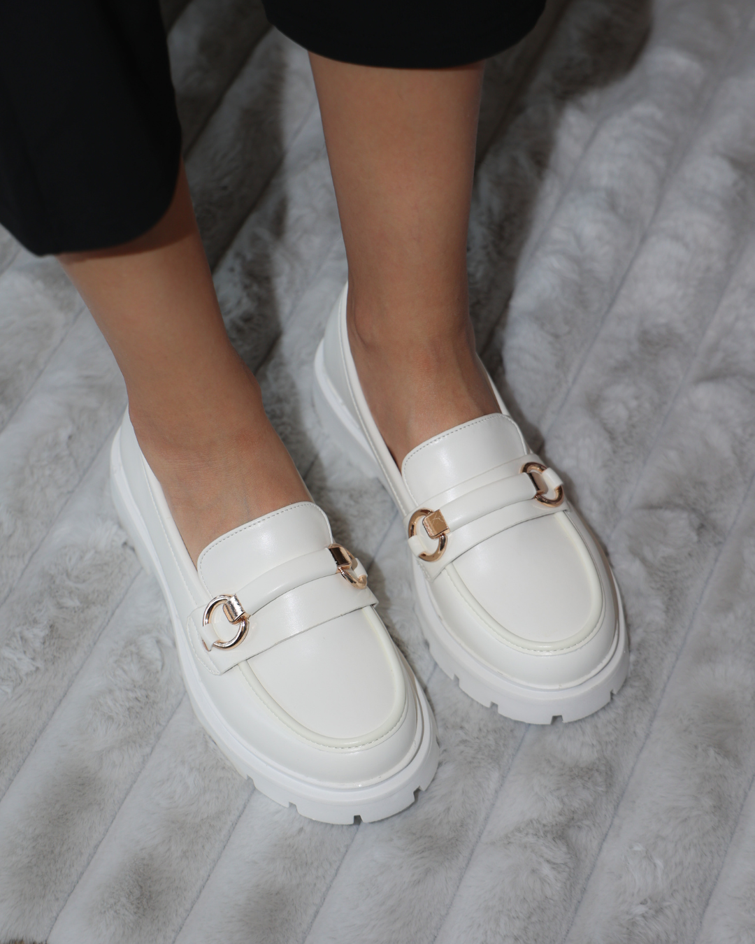 537A Casual Sintético Blanco