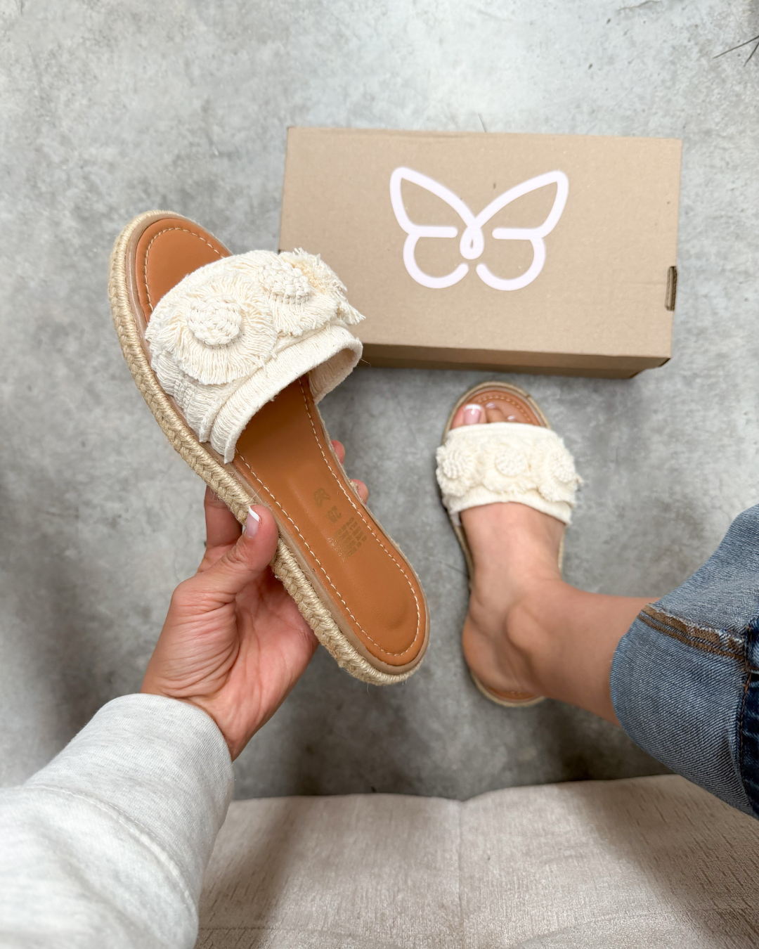 650R Sandalia Yute Beige