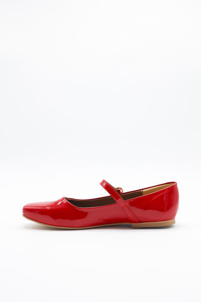 4050 Red Patent Leather