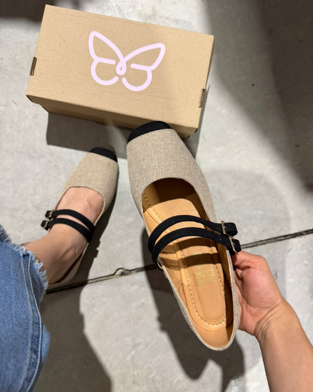 4062RR Casual Textil Crudo/Durazno Negro