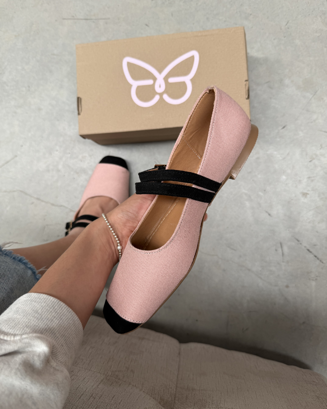 4062RR Casual Curri Rosa Rich/Durazno Negro