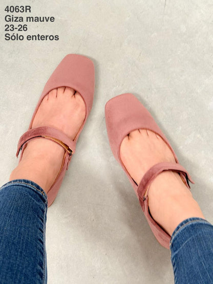 4063RR Zapato Casual Giza Mauve
