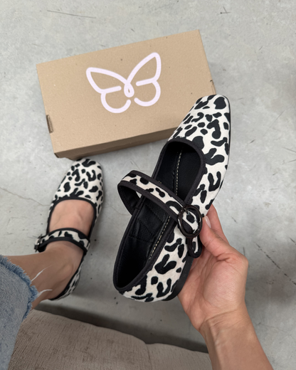 4070 Casual Sintético Dálmata Negro