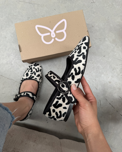 4070 Casual Sintético Dálmata Negro