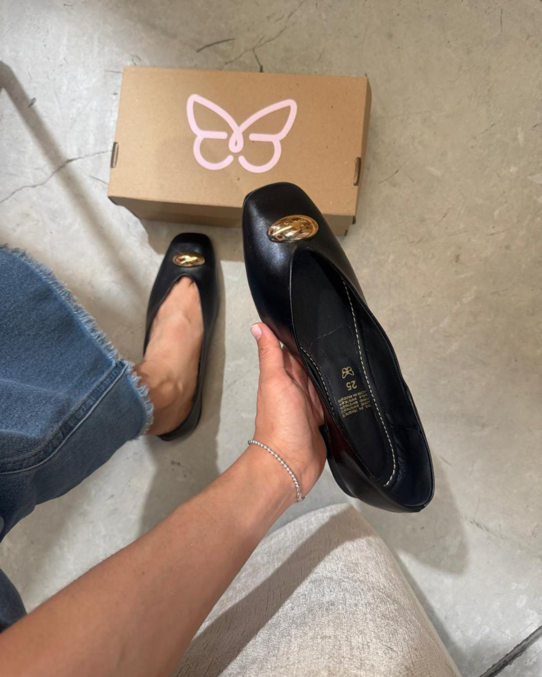 4076R Zapato Casual Sintético Negro