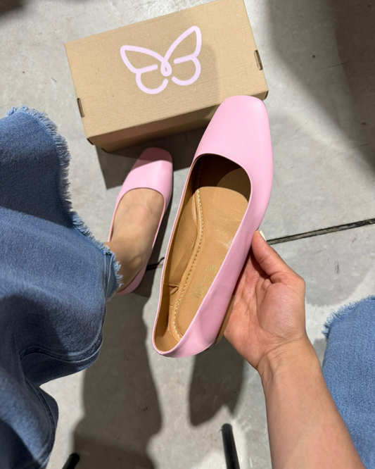 4077R Casual Sintético Rosa Paraíso