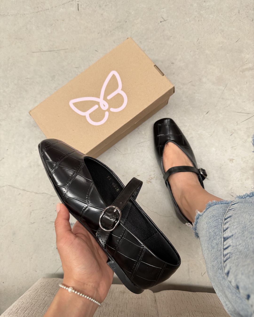 4078R Casual Sintético Camille Negro