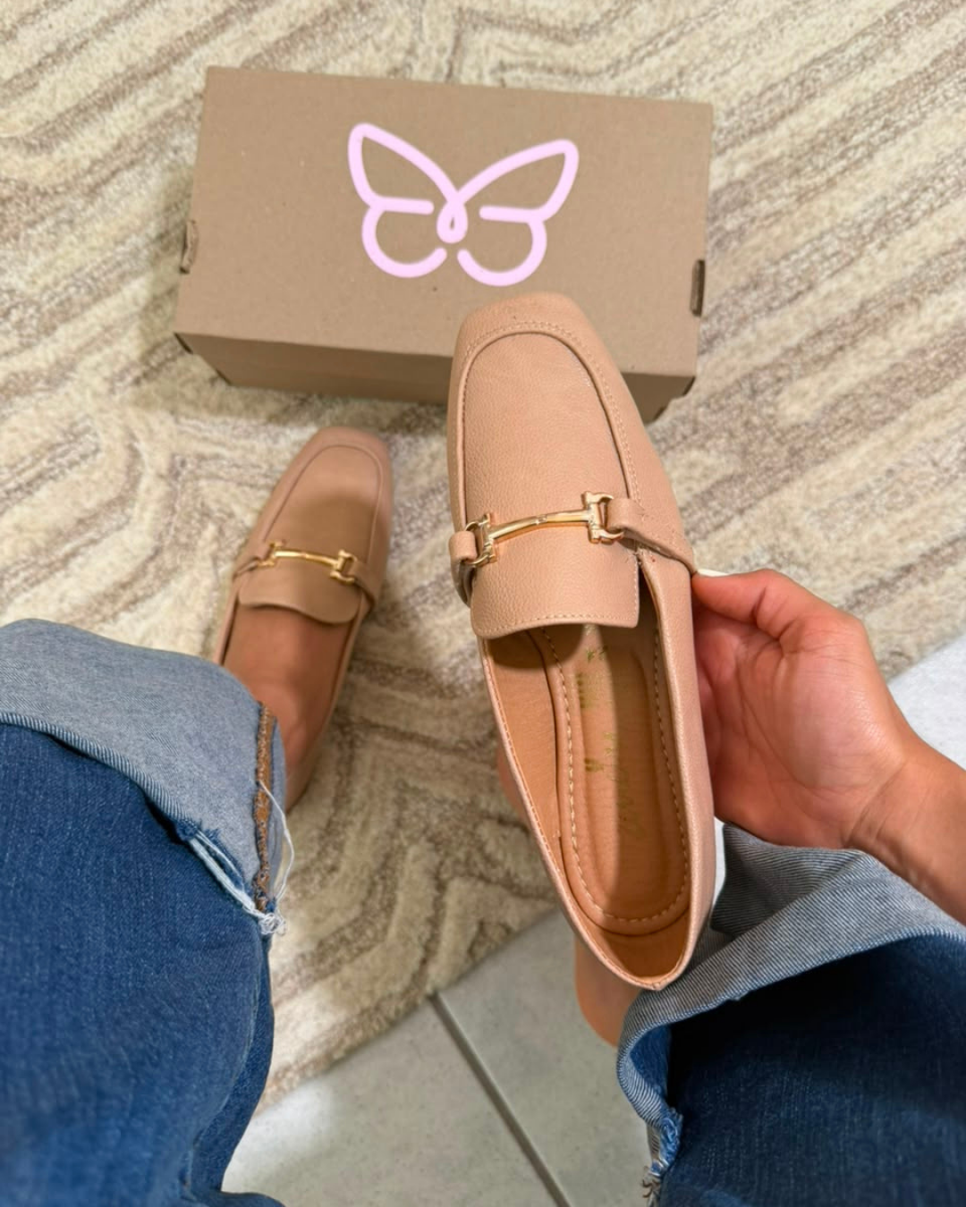 4087R Casual Sintético Floter Camel