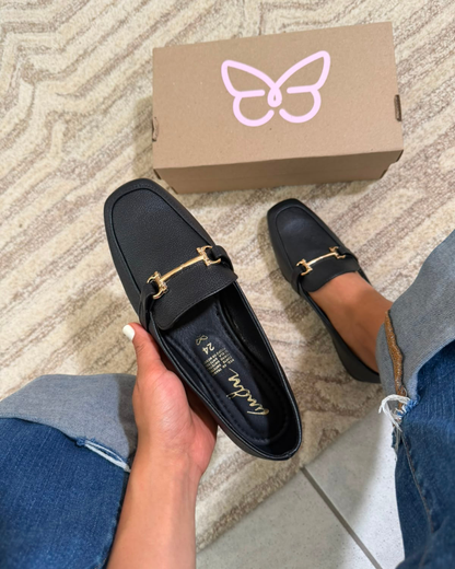 4087R Casual Sintético Floter Negro