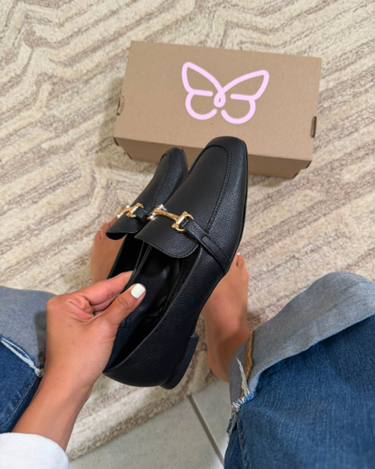 4087R Casual Sintético Floter Negro
