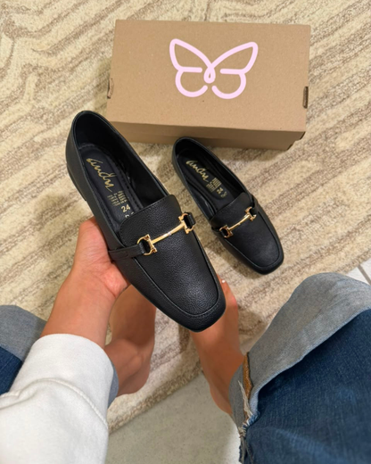 4087R Casual Sintético Floter Negro