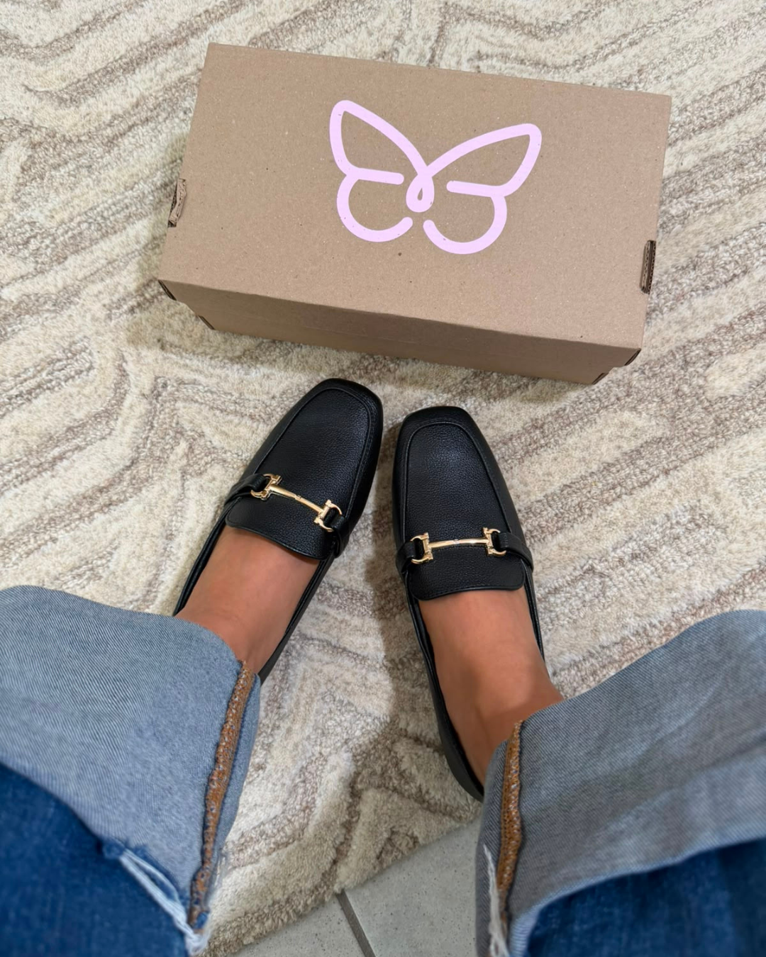 4087R Casual Sintético Floter Negro