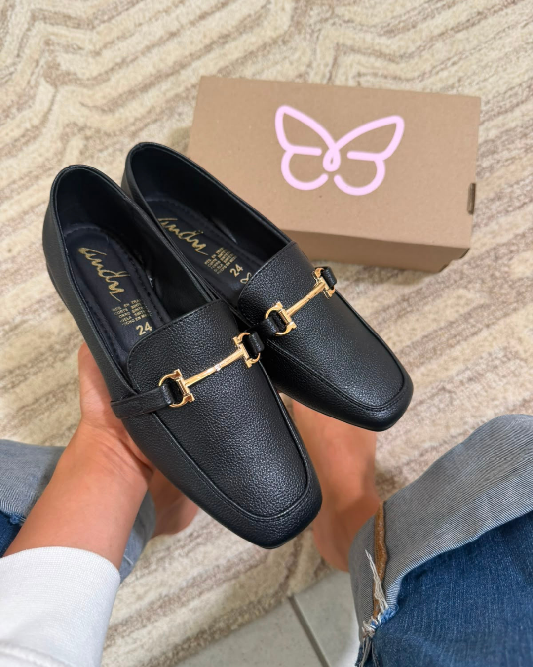 4087R Casual Sintético Floter Negro