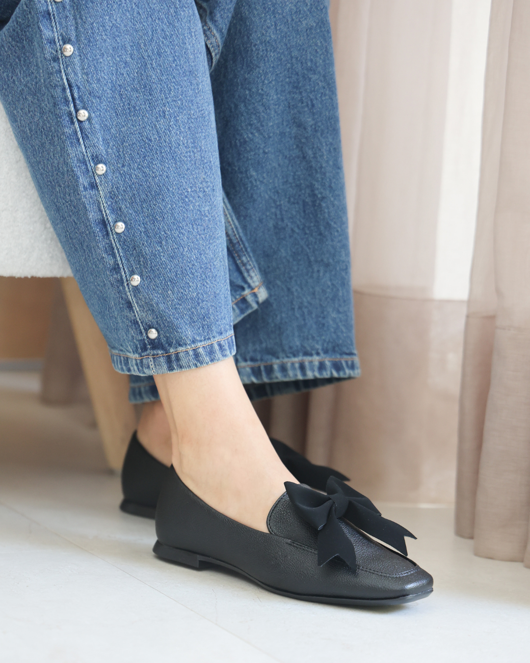 4091r Casual Sintético Floter Negro