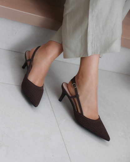 273AR Zapatilla Textil Café
