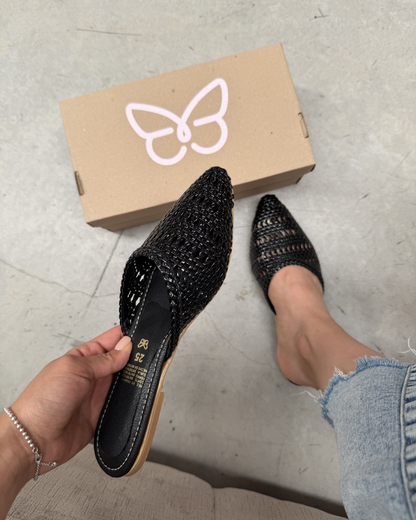 4216R Casual Sintético Afrodita Negro