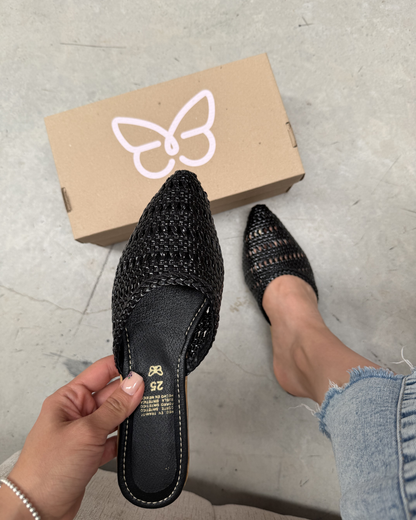 4216R Casual Sintético Afrodita Negro