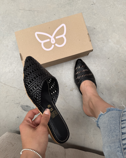 4216R Casual Sintético Afrodita Negro