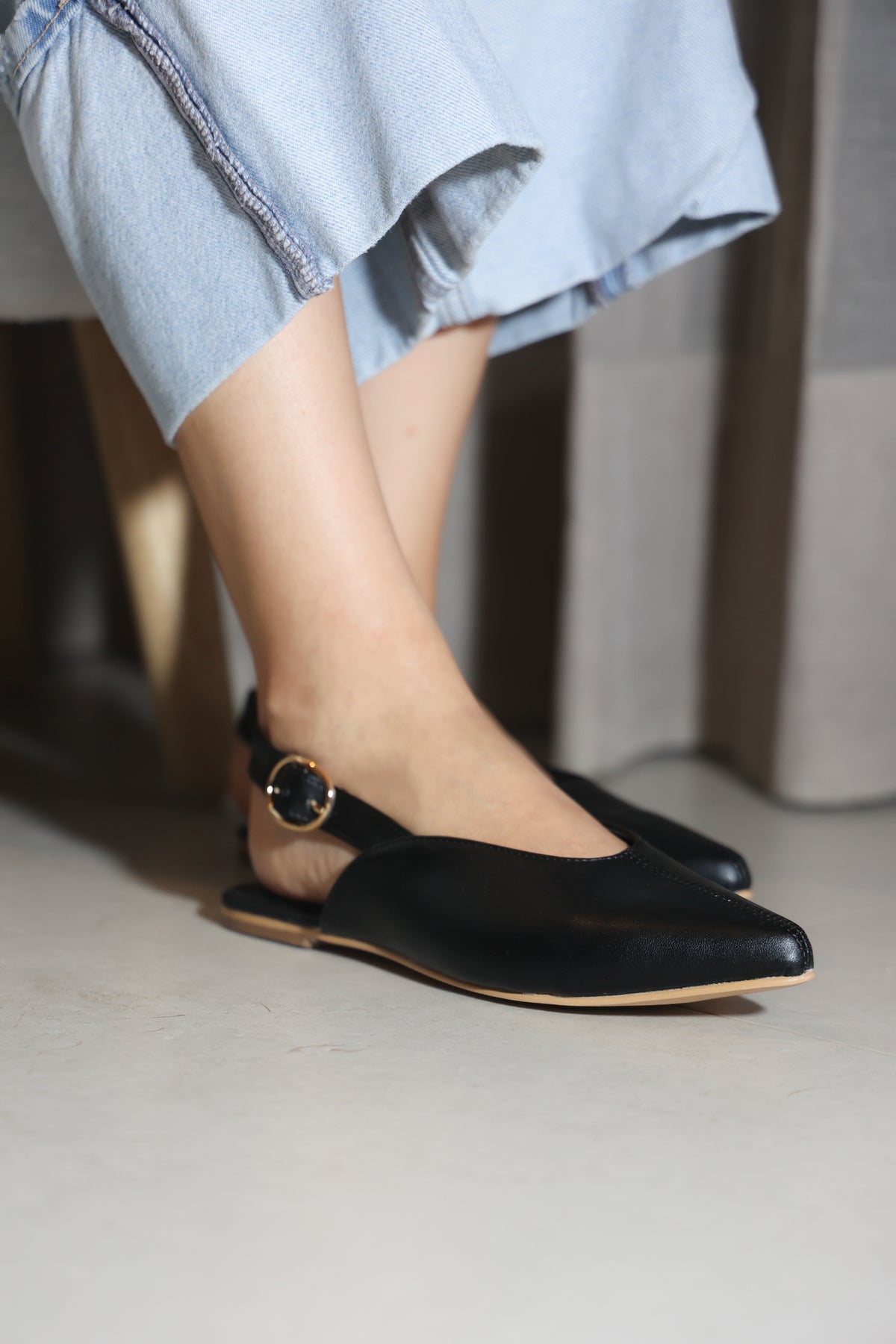 4270R Casual Sintético Santorini Negro