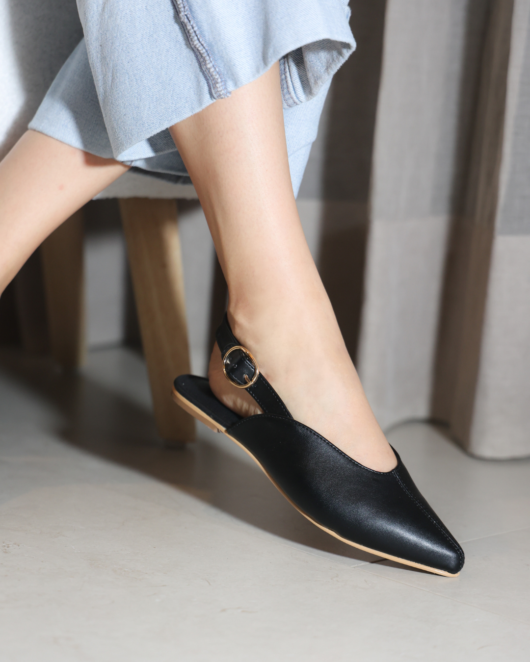 4270R Casual Sintético Santorini Negro