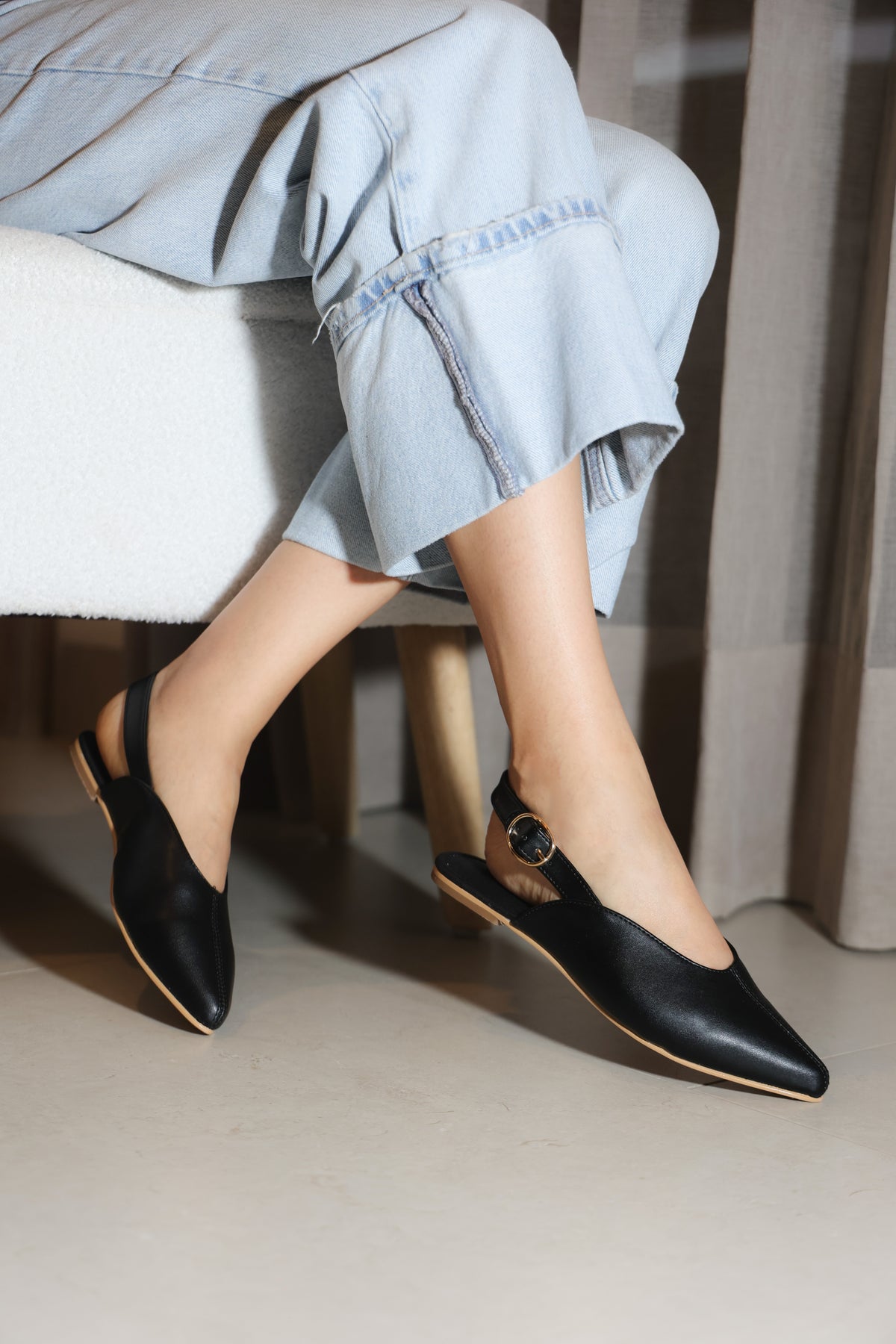 4270R Casual Sintético Santorini Negro