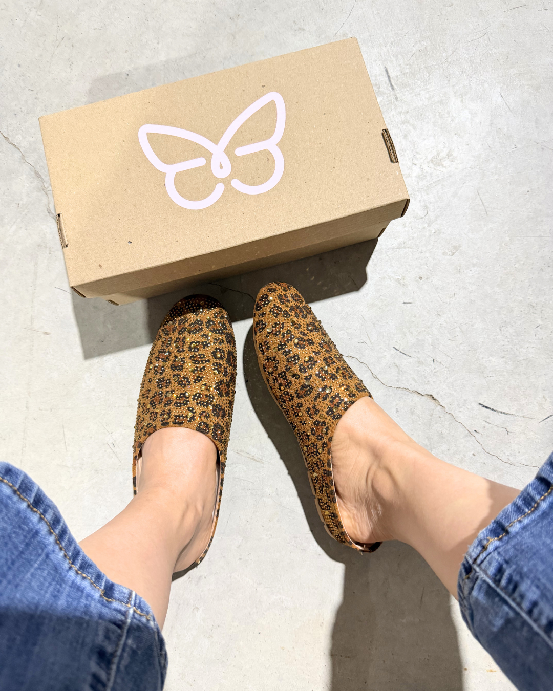 230AR Casual Sintético Leopardo Café