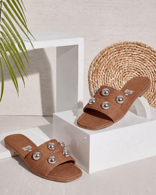 170IV Sandalia Textil Camel