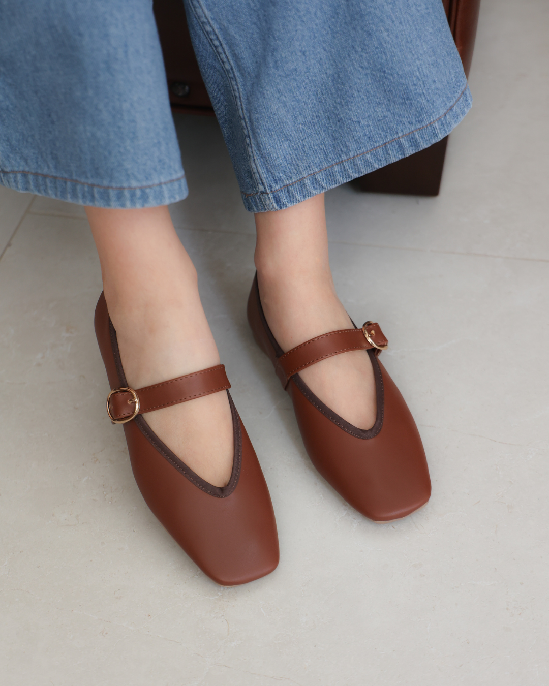 4072 Casual Sintético Tan