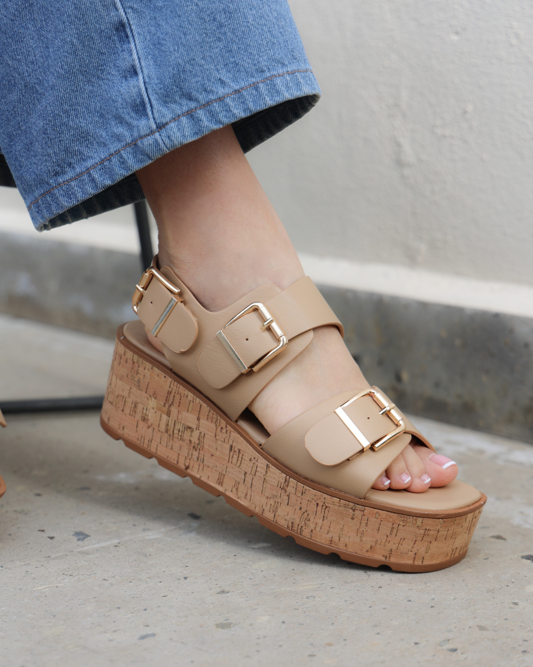 203I Sandalia Sintético Natural