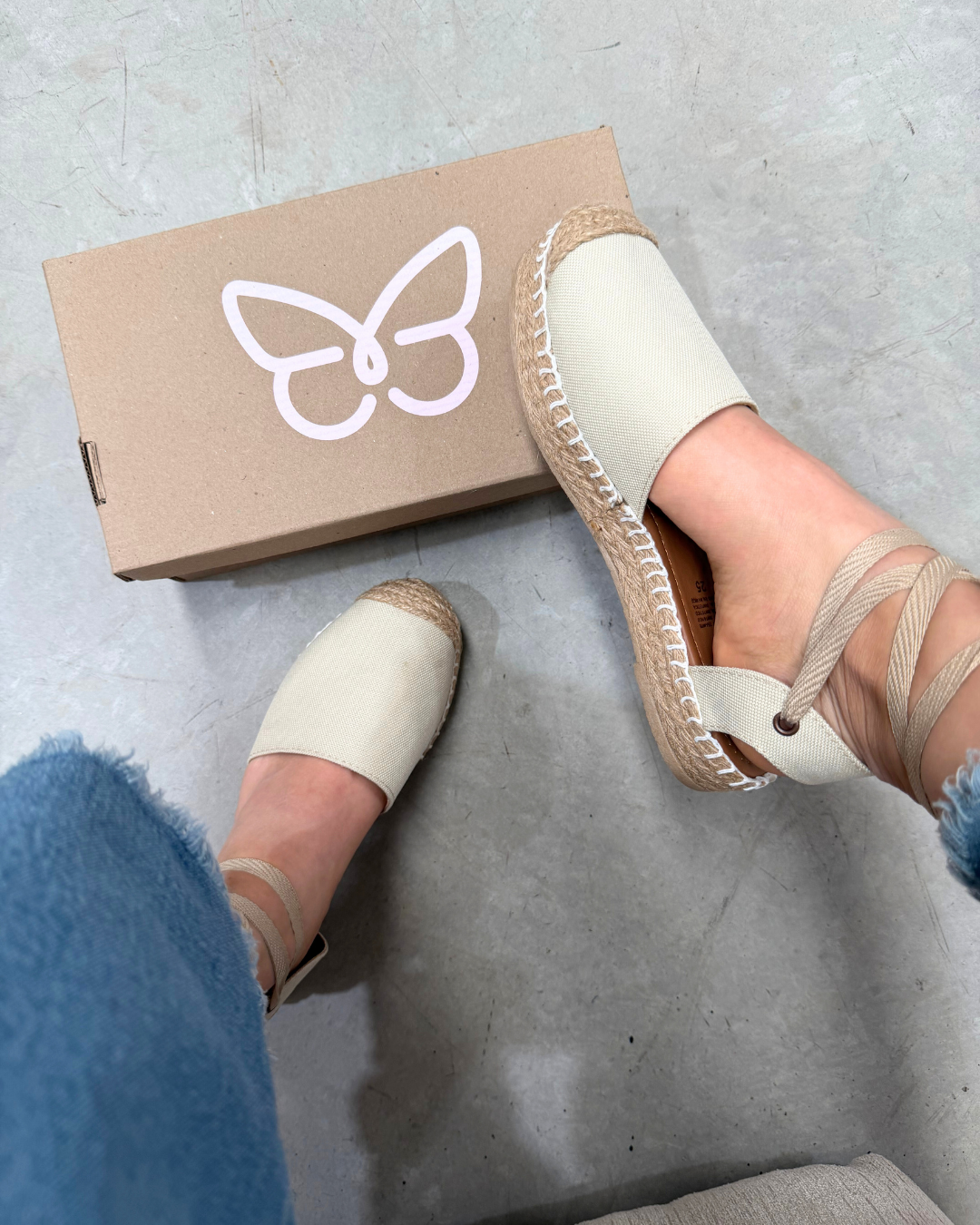 131D Casual Textil Beige