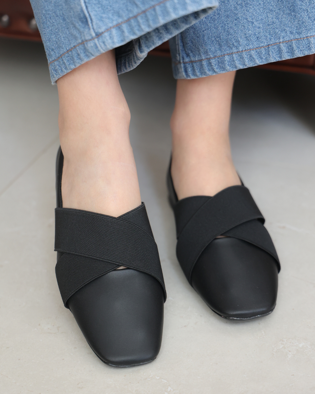 4074R Casual Sintético Negro