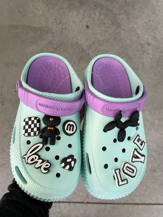 TS211 Sandalia Sintético Aqua/Rosa