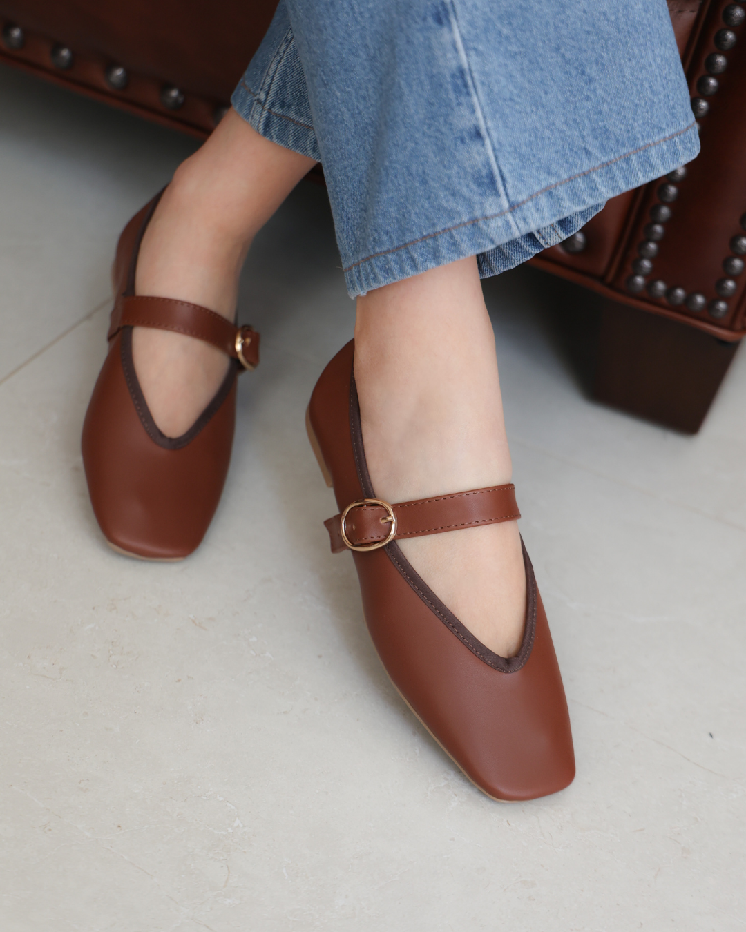 4072 Casual Sintético Tan