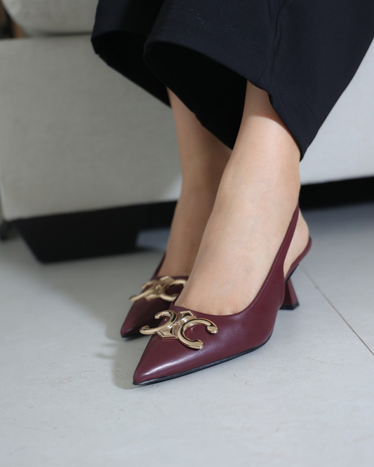 313AR Zapatilla Sintético Vino