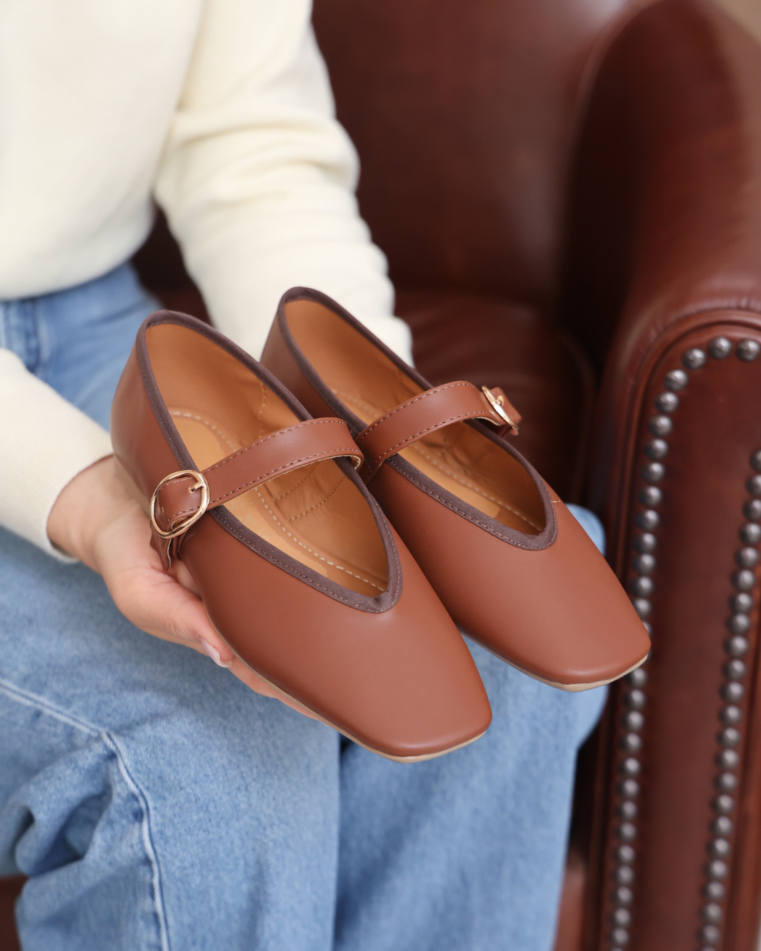 4072 Casual Sintético Tan