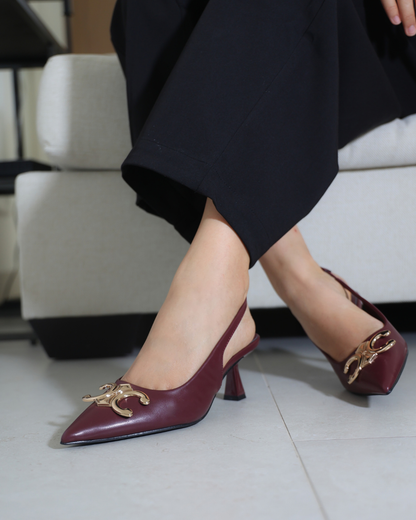 313AR Zapatilla Sintético Vino