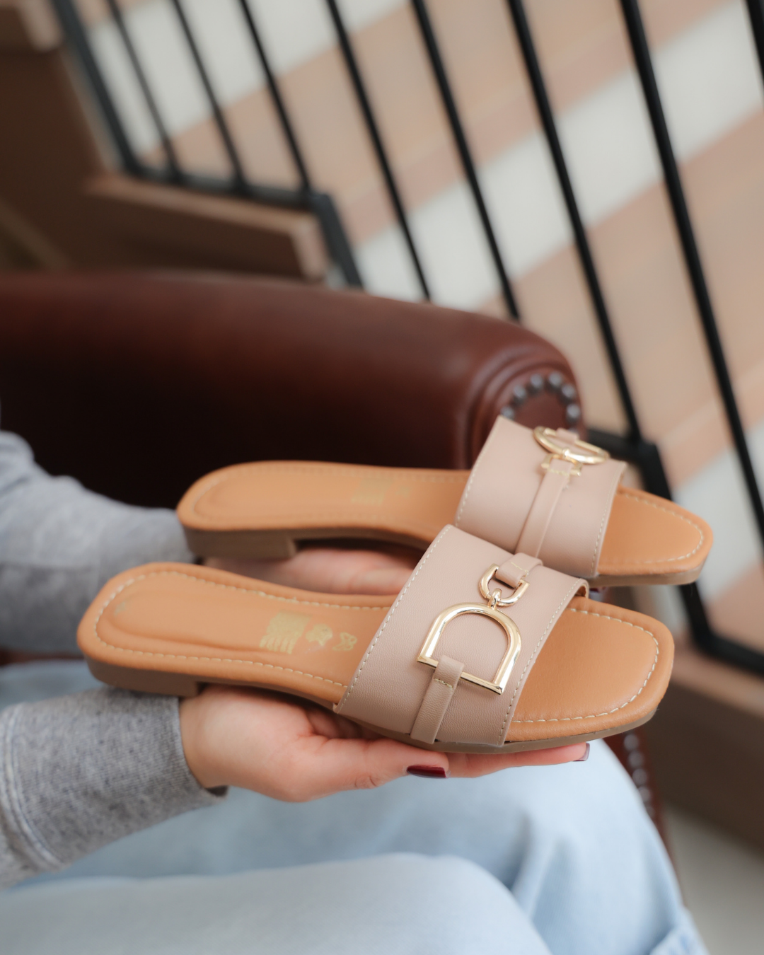 533R Sandalia Sintético Maquillaje