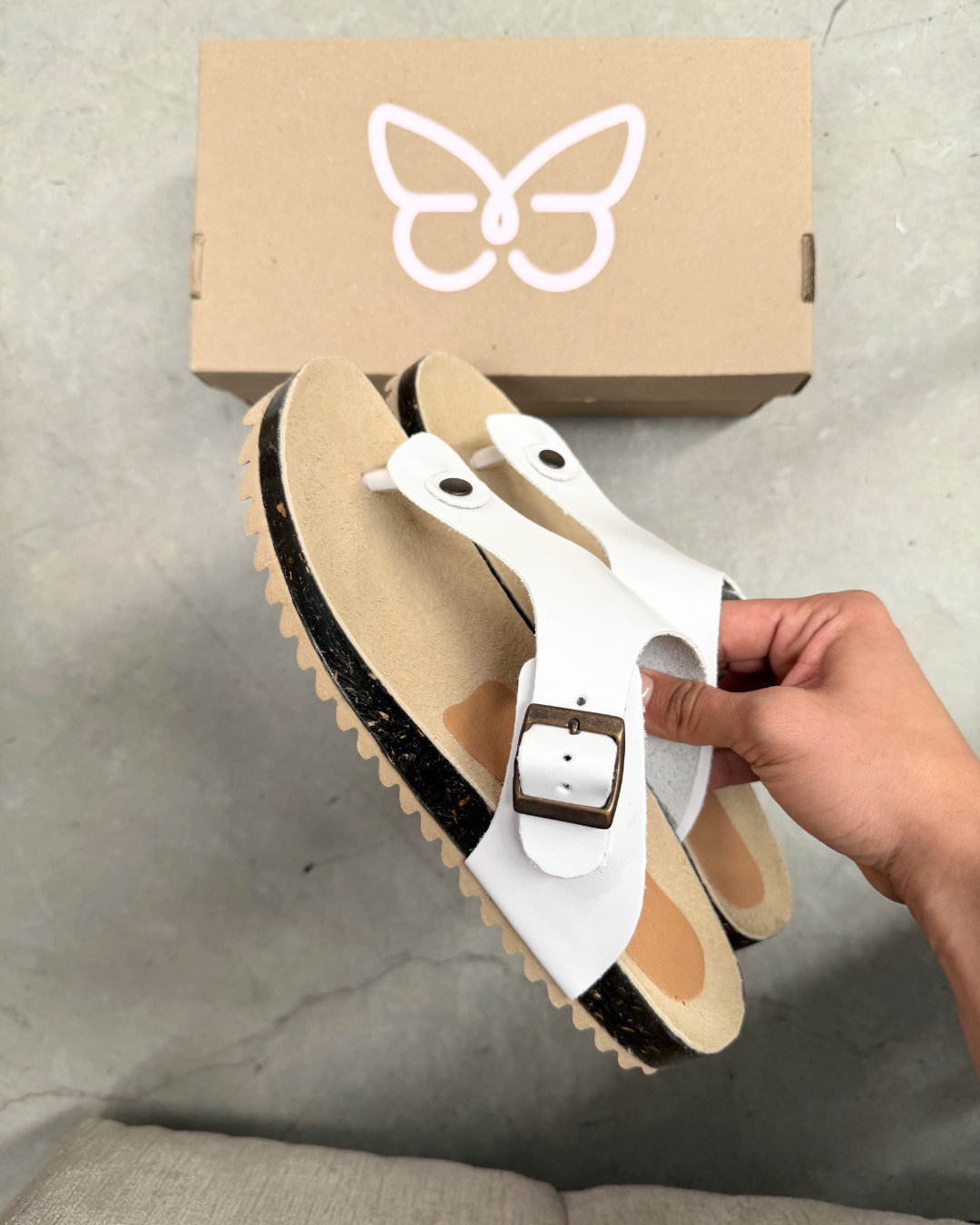708N Sandalia Sintético Blanco