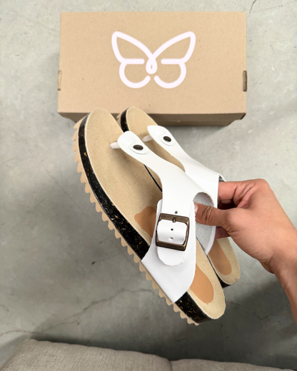 708N Sandalia Sintético Blanco