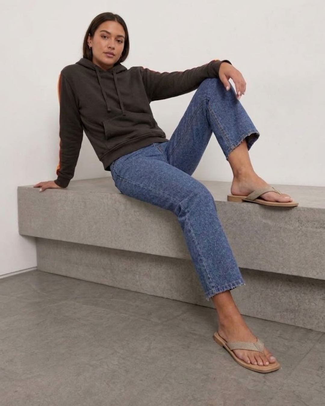 548R Sandalia Textil Curri Crudo