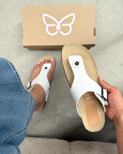 708N Sandalia Sintético Blanco