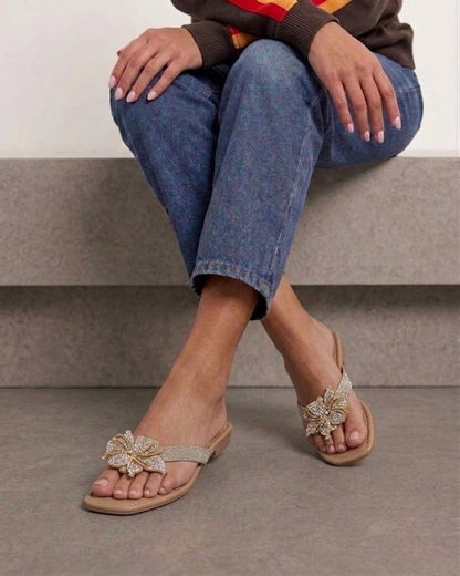 551R Sandalia Textil Curri Crudo