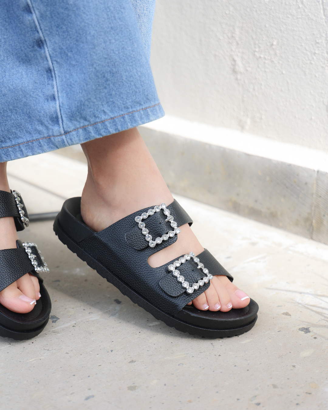 199I Sandalia Sintético Negro