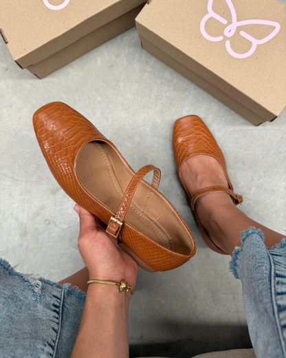 4069R Casual Sintético Croxa Camel