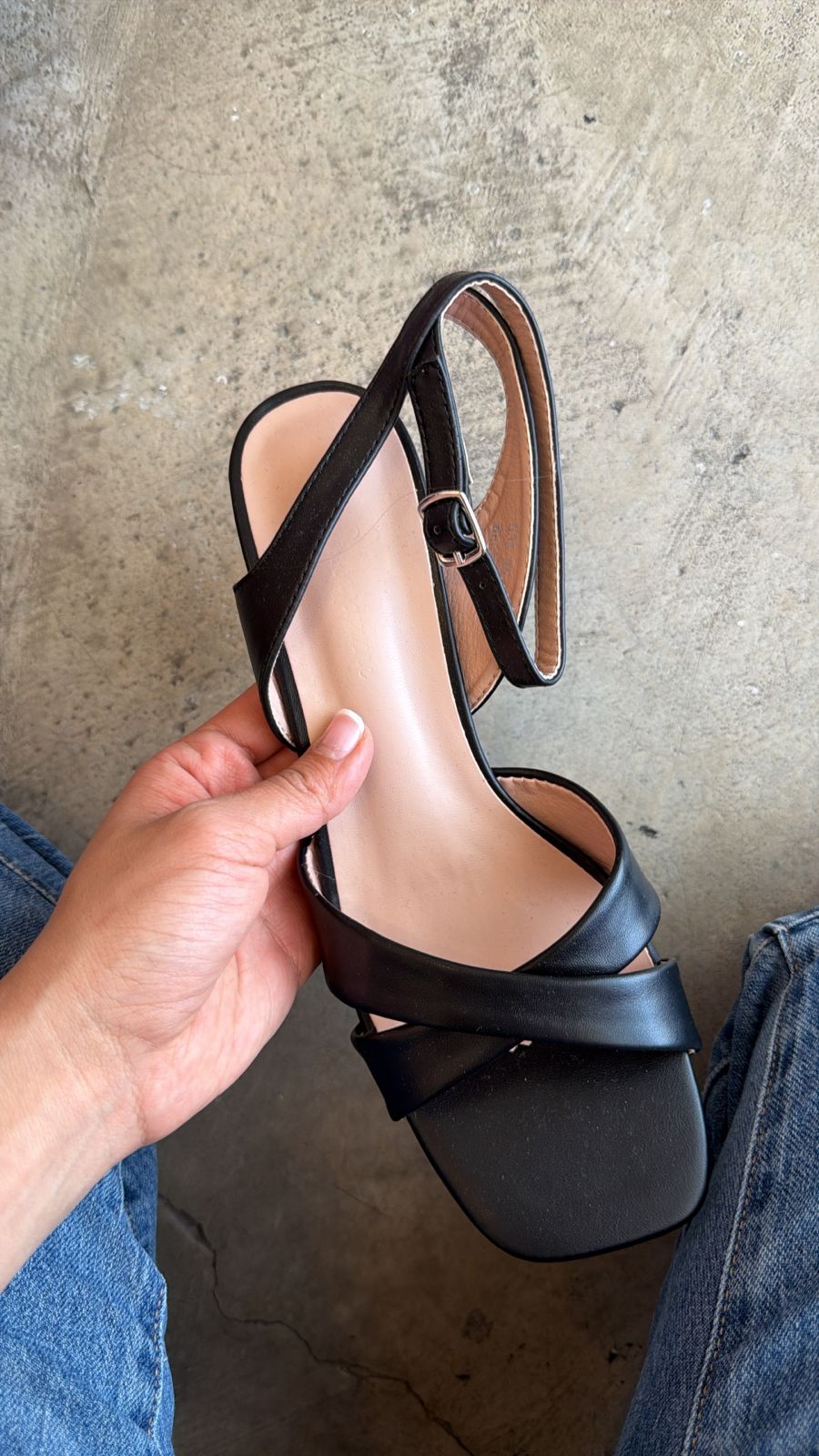 535A Zapatilla Sintetico Negro