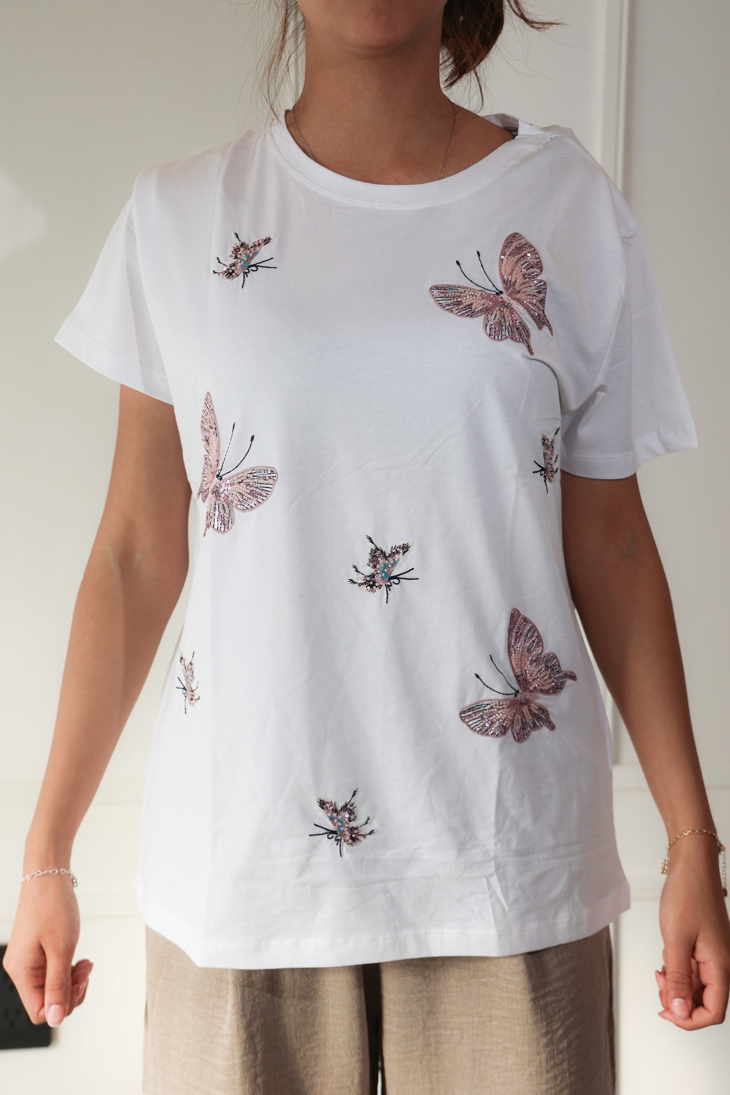 20310 Blusa Blanco/Rosa