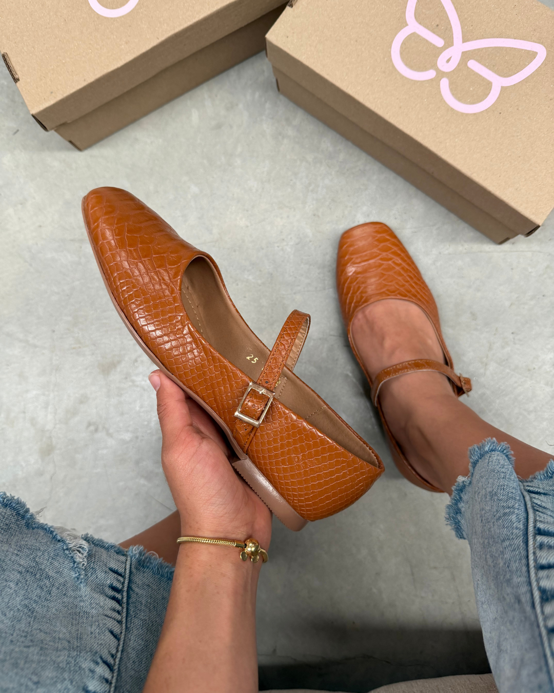 4069R Casual Sintético Croxa Camel